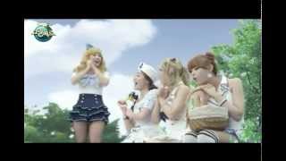 시크릿 SECRET Grand Mer CF Hyosung Sunhwa Jieun Zinger 전효성 한선화 송지은 징거 [upl. by Nylodam]