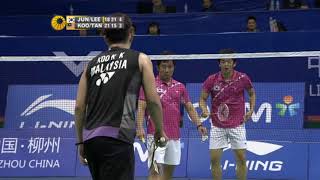 BWF World Superseries 2011 MD Final Koo Kien KeatTan Boon Heong vs Lee Yong DaeJung Jae Sung [upl. by Oleusnoc]