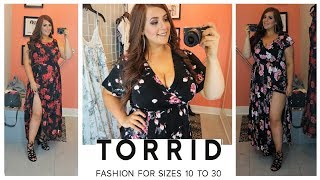 PLUS SIZE Torrid Spring 2018 Dresses Try On  Haul 💖👗 [upl. by Mchale]