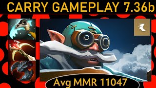 💰 Gyrocopter KDA  35 KP  81 900 GPM Carry Gameplay 736b  Dota 2 Top MMR [upl. by Meilen]