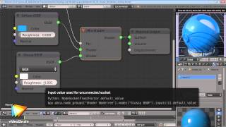 Blender Fotorealistisches Shading und Rendering Tutorial Interaktionen v Shadern video2braincom [upl. by Surdna]