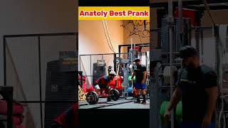 Anatoly Best Gym Prank prank anatoly anatolygym shortsyoutube [upl. by Parlin]