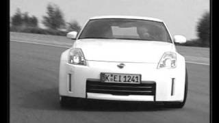 BILSTEIN road testing Nissan 350Z at the Papenburg test track [upl. by Beuthel]