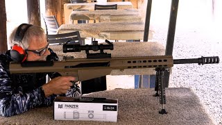 Barrett M107A1 vs Monstrum LPVO Scope [upl. by Hersh]