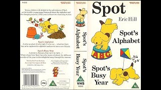 Spots Alphabet and Spots Busy Year 1990 UK VHS [upl. by Lahtnero]