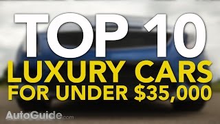 Top 10 Best Luxury Cars For Under 35000  Best Affordable Luxury Cars [upl. by Na]