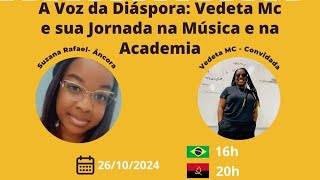 Omalã V’ongola  A Voz da Diáspora Vedeta Mc e sua Jornada na Música e na Academia [upl. by Hans776]