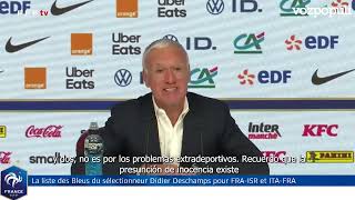 Deschamps no convoca a Mbappé quotEs mi decisiónquot [upl. by Eirrac]