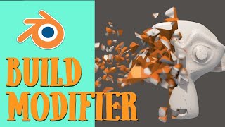 Assemble ANYTHING with Build modifier  Blender Animation Tutorial  EASY Beginner tutorial [upl. by Adnaval377]