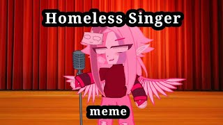 Homeless SingermemeSarvFNFGacha Cluboriginal [upl. by Marceau172]