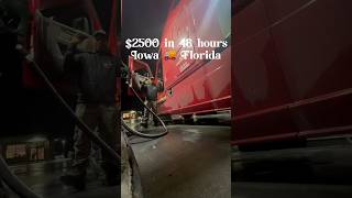 2500 in 48 hours Iowa 🚚 Florida explore shorts truck [upl. by Jeth]