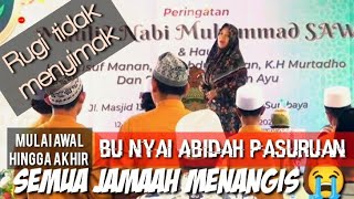 ceramah kondang dari Pasuruan Ibu Hj Nyai abidah di ponpes Tarbiyatul aulad Surabaya [upl. by Pitzer933]