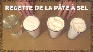 Recette de la pâte à sel facile [upl. by Nomael]