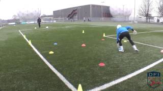 Torwarttraining am Deutschen Fußball Internat [upl. by Aimik13]