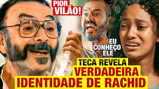 RENASCER  Teca RECONHECE RACHID e REVELA A VERDADEIRA IDENTIDADE DELE Resumo capítulo de hoje [upl. by Delphine878]