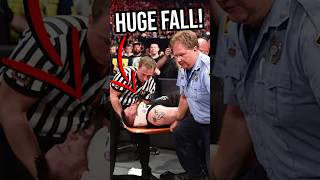 Who Chokeslammed Kevin Owens Off The Cage wwe [upl. by Anitnemelc]