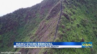 Haiku Stairs on its way to being removed [upl. by Claude]