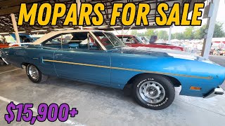 Mopars for Sale at the Chrysler Nationals 2024  Mopar Car Prices [upl. by Flatto377]