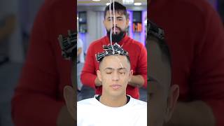 When your barber is trippin’ 😂 shorts viralvideo [upl. by Myron448]