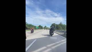 Part 12  Zam Kajang Luncur Couple Ride Waghih xmax owner ke Penang Kapel Ride WXO Pulau Pinang [upl. by Pegg]