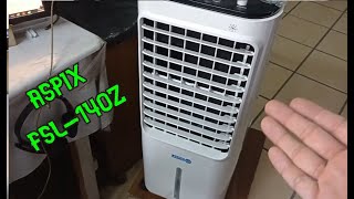 ENFRIADOR DE AIRE  COOLER ASPIX FLS140Z UNBOXING Y USO [upl. by Nosnar]