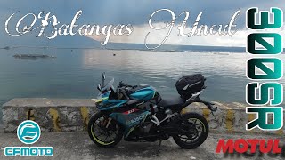 CFmoto 300SR  Batangas Ride Uncut  Part 1 [upl. by Annaik]