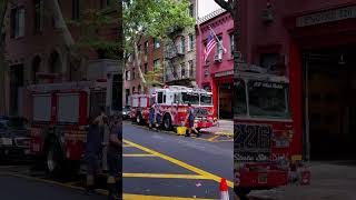 FDNY Engine 226 BEING WASHED Awesome Rig Brooklyn NYC shorts fdny firetrucks firefighters [upl. by Lehcer925]