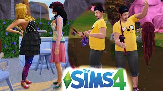 24 The Sims 4  Amanda w ciąży a Arnold na rybach Ukryta polana [upl. by Aztiley731]