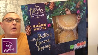 Frangipane Mince Pies Reviewed Hot and Cold [upl. by Mahda]