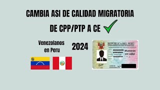 Como OBTENER tu CARNET de EXTRANJERIA paso a pasoVenezolanos en Peru [upl. by Ideih916]