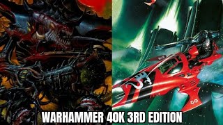 Warhammer 40k 3rd edition battle report Tyranids vs Eldar [upl. by Nozicka]