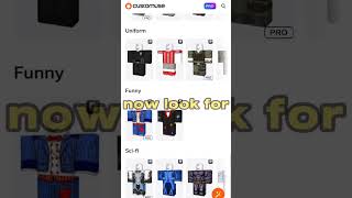 How to make Roblox clothes 🤭 [upl. by Sparrow]