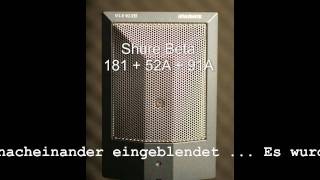 Shure Beta Mikrofone Teil 2 [upl. by Darleen]