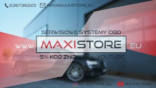 MAXIECU  POLSKI SYSTEM SERWISOWY DLA WARSZTATÓW  MAXISTORE [upl. by Leahcimaj47]