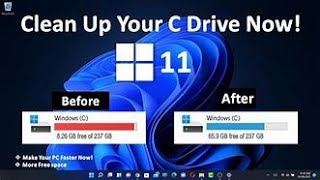 windows 11 disk cleanup missing [upl. by Tegirb]