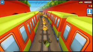 Compilation PlayGame Subway Surfers  Subway Surf 2023 On PC Non Stop 1 Hour HD [upl. by Millie677]