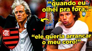 JORGE JESUS ERA MUITO DOIDO WILLIAM ARÃO MANDA REAL SOBRE JORGE JESUS NO FLAMENGO [upl. by Leinahtam]