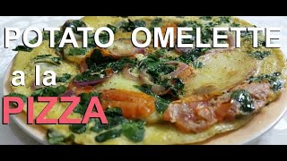 POTATO OMELETTE WITH MALUNGGAY  MAMSHIE TV [upl. by Sexton]