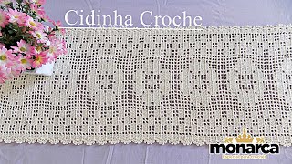 Cidinha Croche  Caminho De Mesa Em Croche  Encanto  Parte 12 [upl. by Golightly]