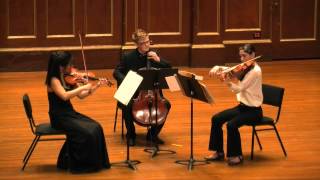 Schoenberg String Trio Natsuki Kumagai Hannah Nicholas Alexander Hersh [upl. by Maghutte]