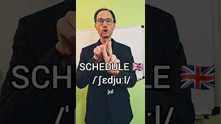 Pronounce SCHEDULE in BRITISH English 🇬🇧 😉👉 english hablaingles englishaccent [upl. by Nosac767]