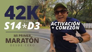 Comezón  ACTIVACIÓN • D3  S1418 • PLAN 42K • Mi Primer MARATÓN Desde Cero [upl. by Jordan]