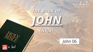 John 6  NKJV Audio Bible with Text BREAD OF LIFE [upl. by Searby]