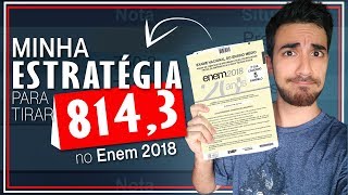 MINHAS NOTAS NO ENEM 2018  Como estudar para o ENEM 2019  quotExatas Exatasquot [upl. by Ban655]