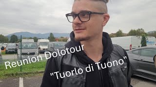 Reunion Dolotour 2024 quotTuorlo di Romboquot custom harleydavidson [upl. by Aimit]