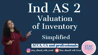 Ind AS 2 Valuation of Inventories Hindi IndAS  IFRS and IAS CA Swati Gupta [upl. by Faina]