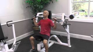 PlateLoaded Shoulder Press [upl. by Eizzil]