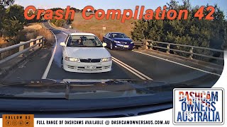 Australian Car Crash  Dash Cam Compilation 42 [upl. by Maltzman522]