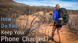 How to Keep Your Electronics Charged While Backpacking [upl. by Pulsifer]