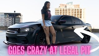 SCATPACKS HELLCATS amp TRACKHAWKS TAKEOVER LEGAL PIT CRAZY DRIFT VIDEO [upl. by Kahn]